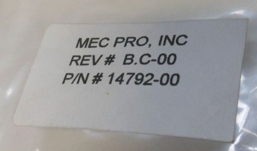 Mec Pro Black Plastic Flanged Replacement Piece 1x2-5/8&#034; 14792-00 NIB