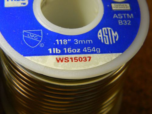 Lenox WS15037 Lead Free 1/8&#034; 1# Solid Wire Spool
