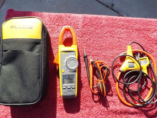 Fluke 376 *mint!* true rms &#034;new-style&#034; clamp meter w/iflex current probe! for sale