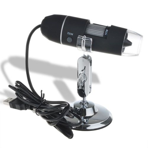 50-500x 2mp usb 8 led light digital microscope endoscope camera magnifier usa for sale