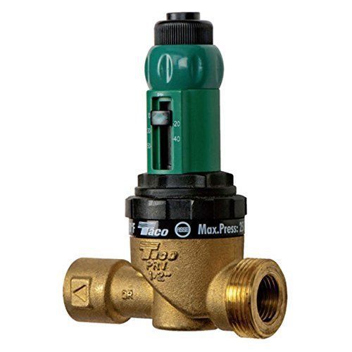 New taco 3350-t3 cartridge 1/2-inch pressure reducing valve threaded for sale