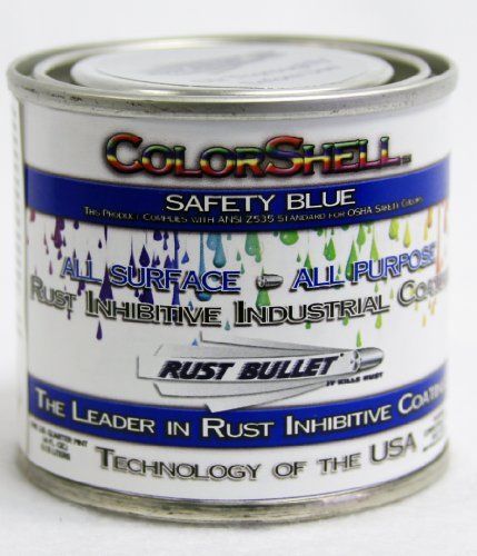 Rust Bullet CSBLQP ColorShell Rust Preventative and Protective Coating  1/4-Pint