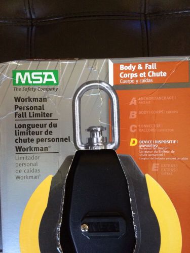 Msa personal fall limiter for sale