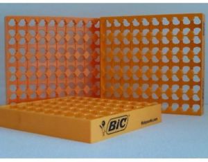 3 Empty display tray for 50 regular size Bic Lighters