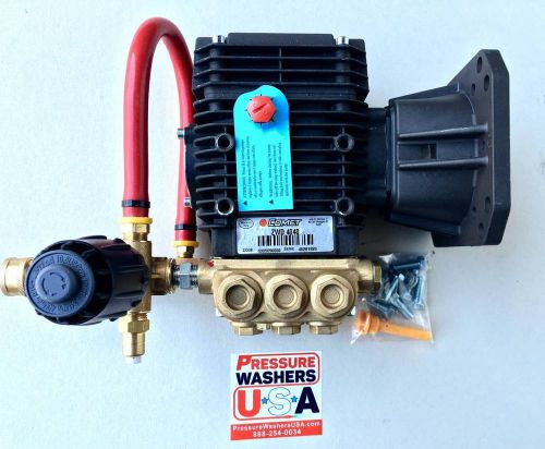 Comet zwd4040g 4000psi @ 4gpm direct drive commercial pressure washer pump assy for sale