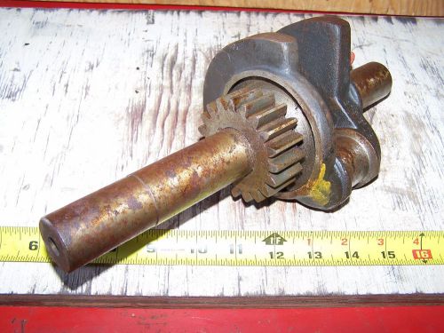 NOS IHC LA LB 1 1/2 Hit Miss Gas Engine Crankshaft Steam Tractor Magneto NICE