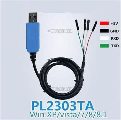pl2303ta usb ttl to rs232 converter serial cable module for win 8 xp vista 7 8.1