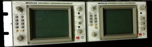 Leader Bundle: LBO-5860A WaveformMonitor,LVS-5850B NTSCVectorscope &amp; RackAdapter