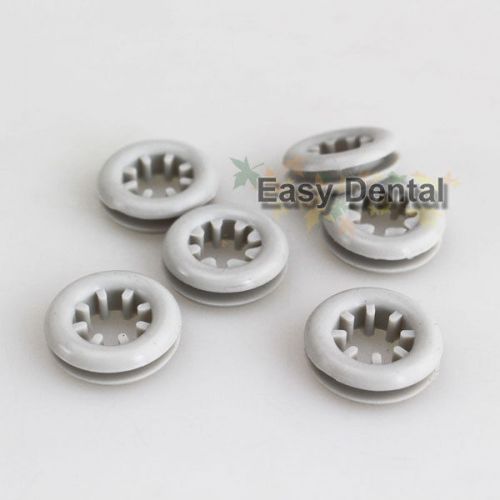 8pcs Silicone Insert Ring for Dental Curing Light Shield Plate Shade Board