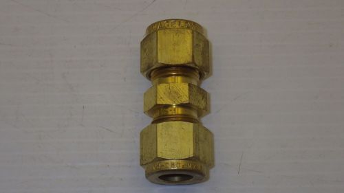 Swagelok/crawford b-600-6  brass union fitting 3/8&#034; od tube nnb for sale