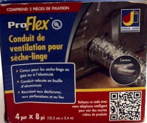 Proflex Dryer Vent Duct BTD48 --Gas and Electric 4&#034; x 8&#034;