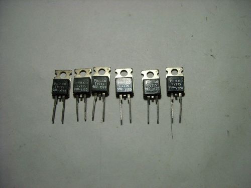 Philco power transistor.....==&gt; tv-115 &lt;==  nos..!!  qty-6. ]l@@k[..!!! for sale