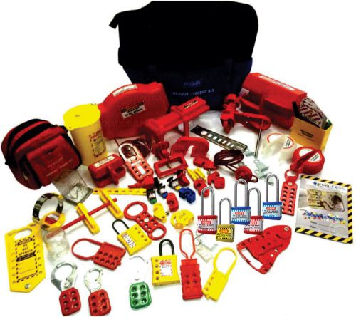 Loto lockout tagout kit  (with normal locks) for sale