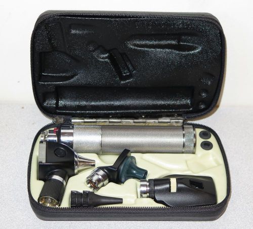 Welch Allyn 3.5v Otoscope Ophthalmoscope Nasal Diagnostic Kit 11610 20000 26500