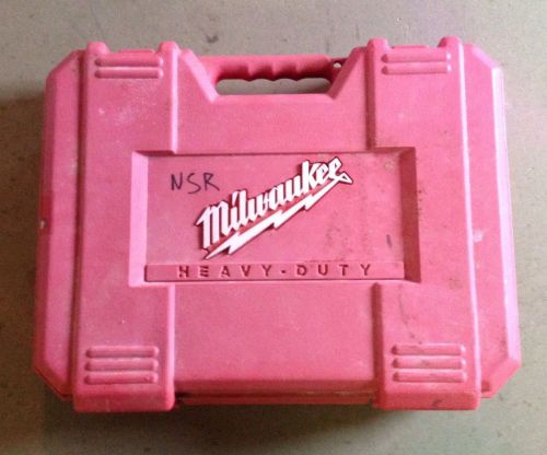 Plastic Case For Milwaukee 5380-21 Heavy Duty 1/2&#034; Hammer Drill (case only)