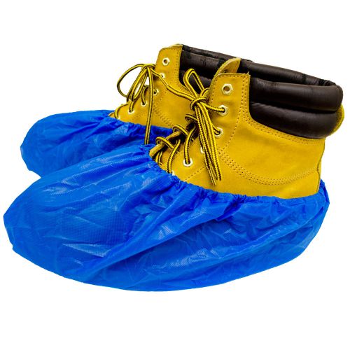 Shubee® waterproof shoe covers - light blue (120 pair) for sale