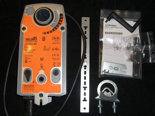 Belimo nfb24-sr spring actuator never used complete w/ instructions &amp; hardware for sale