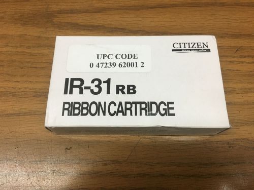 Citizen IR-31RB Red/Black Ribbon Cartridge for CD-S500/501/503 printers