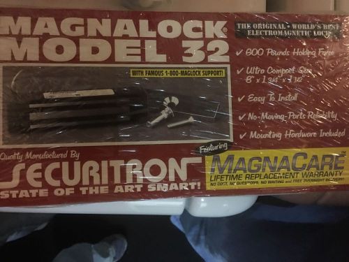 New door lock m32 series magnalock by securitron, 600lbs holding force for sale