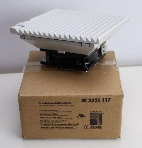 Rittal  fan &amp; filter unit 115vac 3323.117 nib for sale