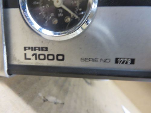 PIAB L1000 series 1779 vacuum ventilator w/ attaching  soldering EQUIPMENT