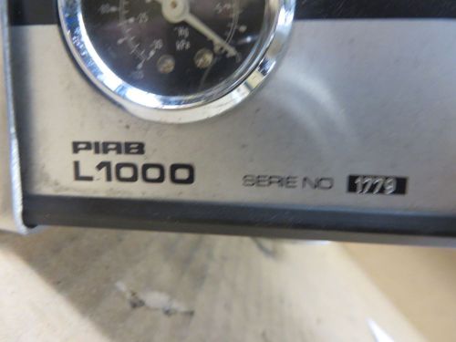 PIAB L1000 series 1779 vacuum ventilator w/ attaching  soldering EQUIPMENT