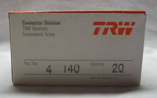 TRW Cinch Connectors 4 140 - Qty.20/Box
