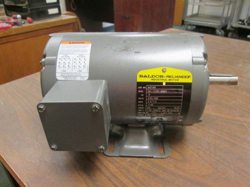 Baldor Motor M3109 0.5HP 1140RPM 56 Frame 230/460V 2.4/1.2A New Surplus