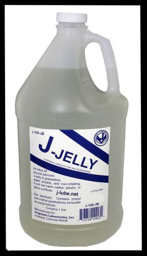 J-Jelly Water Based Lube Lubricant 128-oz / 1 Gallon J-Lube
