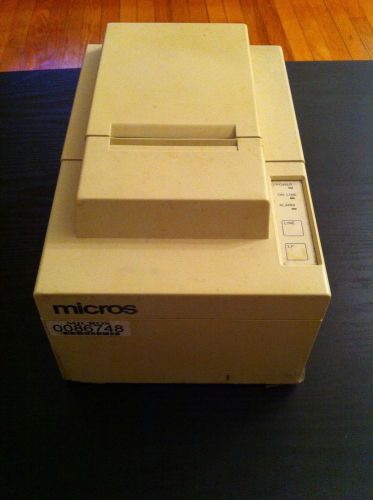 Micros Remote Auto-Cut Printer Model 385-1 Kitchen Receipt POS No Power Cord