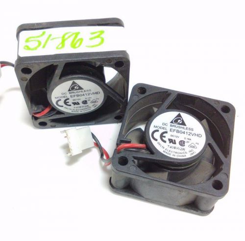 DC BRUSHLESS EFB0412VHD 1 LOT OF 2