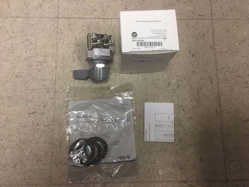 A/b # 800t-hg15a 2 position spring return lever selector switch *new* (lot of 2) for sale