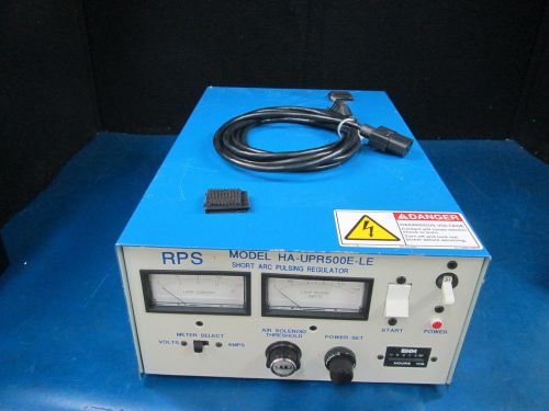 Radiation Power Systems RPS Short Arc Pulsing Regulator Model HA-UPR500E-LE