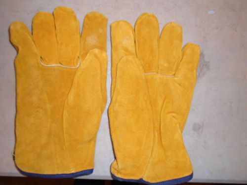 INDUSTRIAL GLOVES W/ THIN LINING SZ: XL NEW 1 LOT OF 12 SEE PHOTOS AVAILABLE