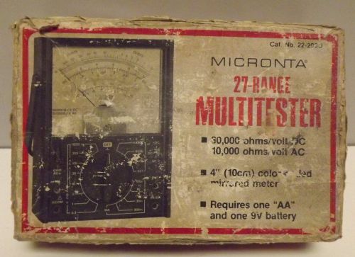 Micronta 27 Range Multitester