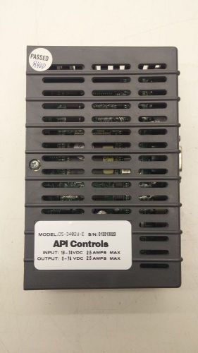 Api controls 3400 ds-3402d-e ds3402d servo drive used for sale