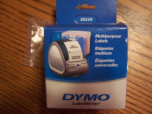 Dymo 30334 Multi-purpose labels  1 1/4&#034; tall X 2 1/4&#034;  Purchasing 2 boxes