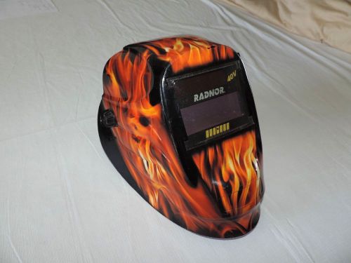 Radnor Cobra 40VI Auto-Darkening~9-13~ Blaze Fire Welding Helmet~ Orig$225