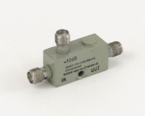 NOS Merrimac C2MT-10-10G/32474 RF Directional Coupler - 10 dB, SMA Female
