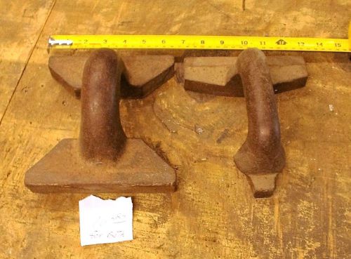 Antique, pair of  standing seam dollies for sale