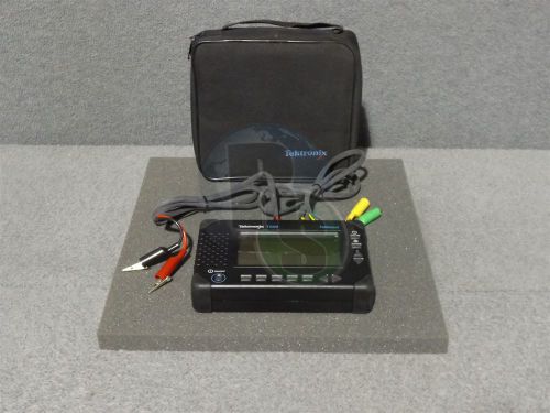 Tektronix TelScout TS90 TDR Cable Fault Tester Detector Locator w/ Case TS 90