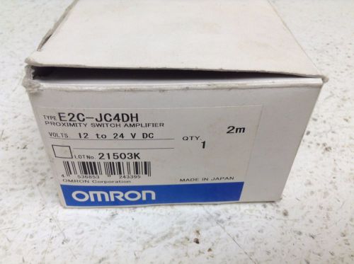 Omron E2C-JC4DH Proximity Switch Amplifier 12-24 VDC E2CJC4DH New