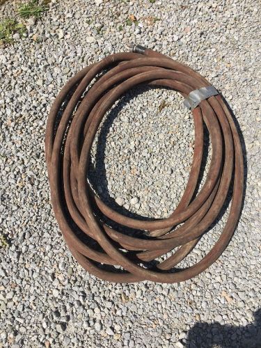 50&#039; x 1&#034; Air Hose With Chicago Style Dixon Universal Crows Foot Fittings 200 PSI