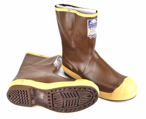Servus By Honeywell Mid Calf Boots Size 14 Men 12&#034; H Tan Neoprene 22114-14 1Ab*