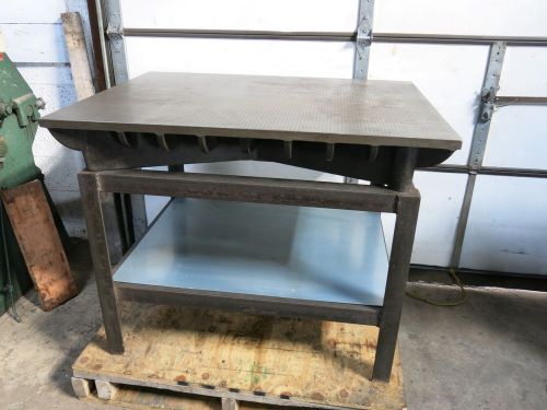 Large Lapping Plate 36x48&#034; on Stand