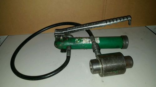 Greenlee Property Tools 767 Hydraulic Knockout Hand Pump And  Ram - Conduit