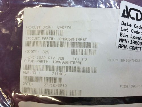 10MQ060NTRPBF VISHAY DIODE SCHOTTKY 60V 1.5A SMA 50 PIECES