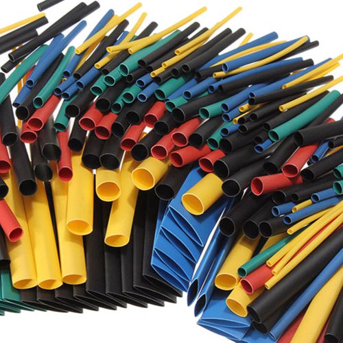 280pcs Assortment 2:1 Heat Shrink Tubing Tube Sleeving Wrap Wire Cable Kit SPCA