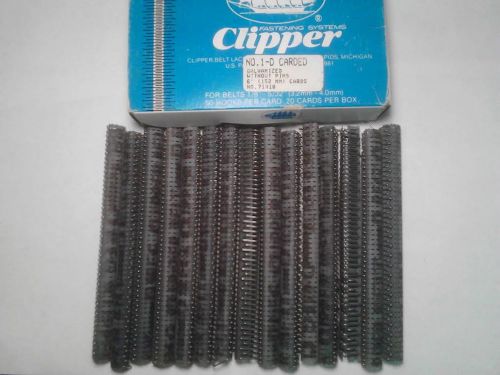 Clipper #1 D Carded Fasteners 6&#034; (pack of 15) (NEW)