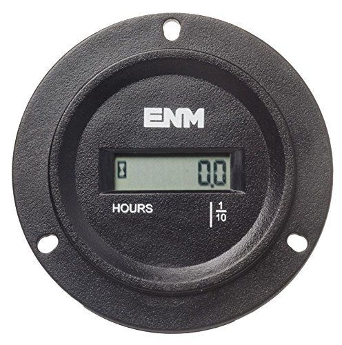 ENM TB44B69APA TB44 Series LCD Hourmeter, 115-275 Vac/Vdc